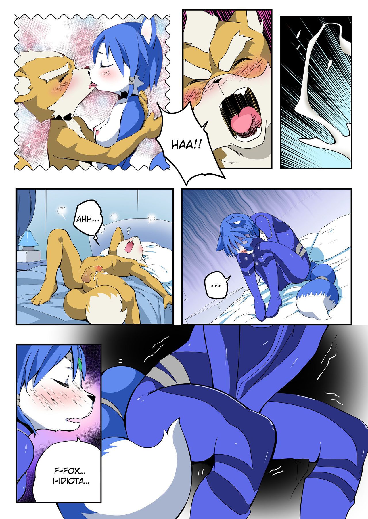 [Eudetenis] Krystal and Fox (Star Fox) [Spanish] 12