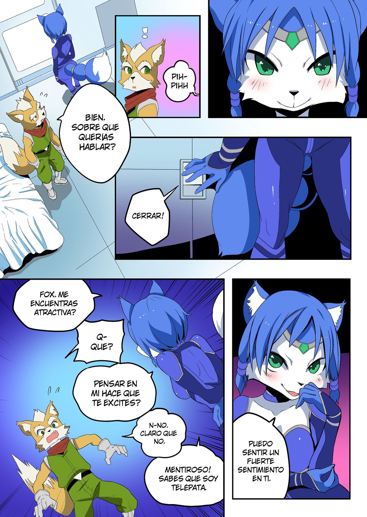 [Eudetenis] Krystal and Fox (Star Fox) [Spanish] 15