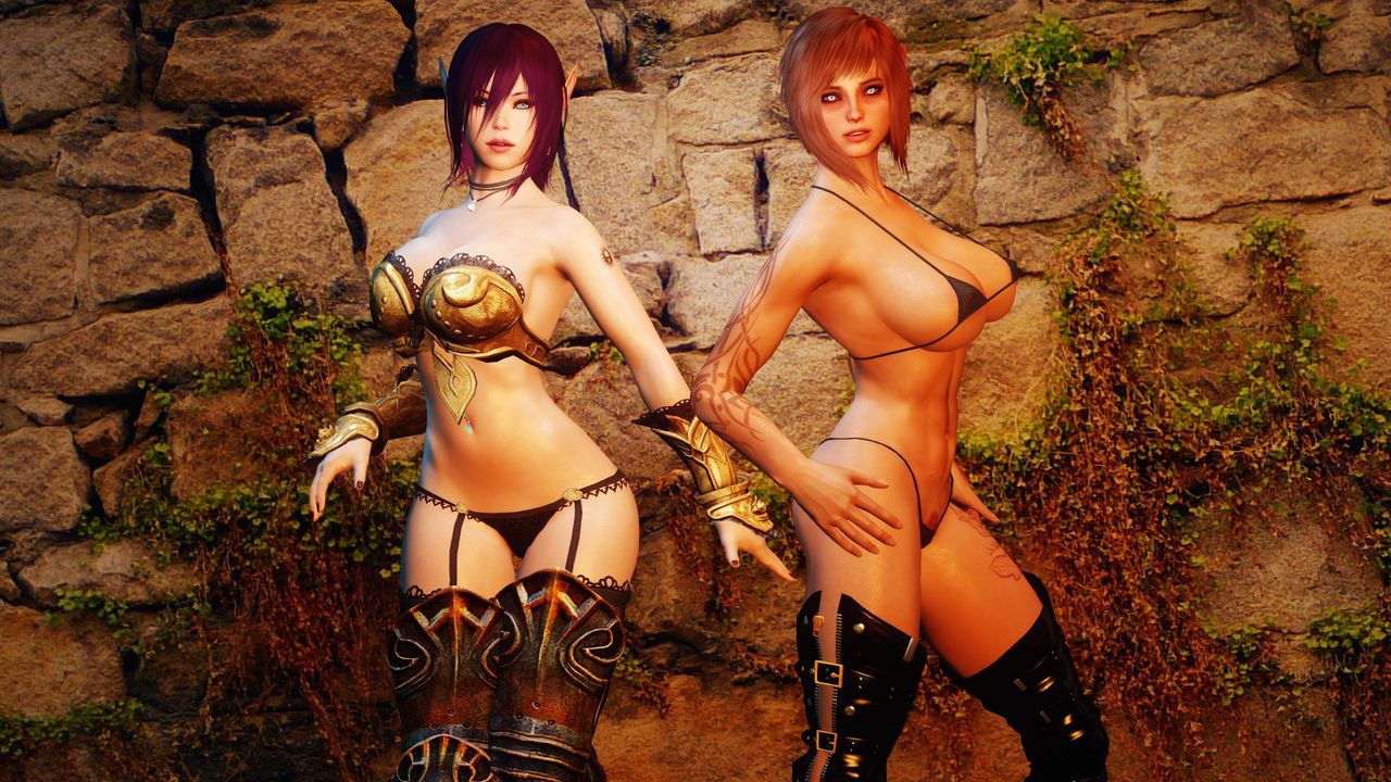Skyrim Johntwo characters 142