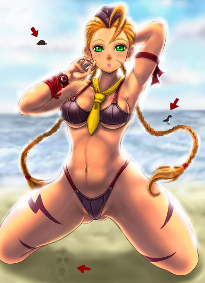 I've been collecting images because Street Fighter is erotic. 25