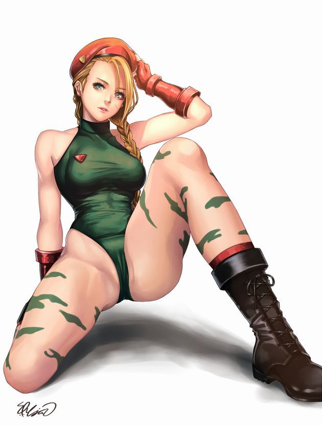 I've been collecting images because Street Fighter is erotic. 7