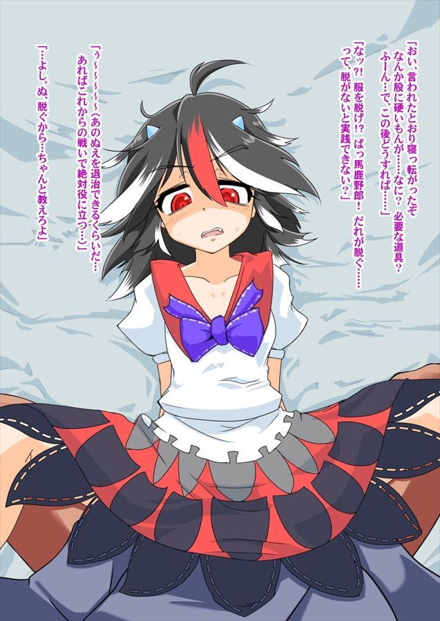 Want to see a naughty image of Touhou project? 2