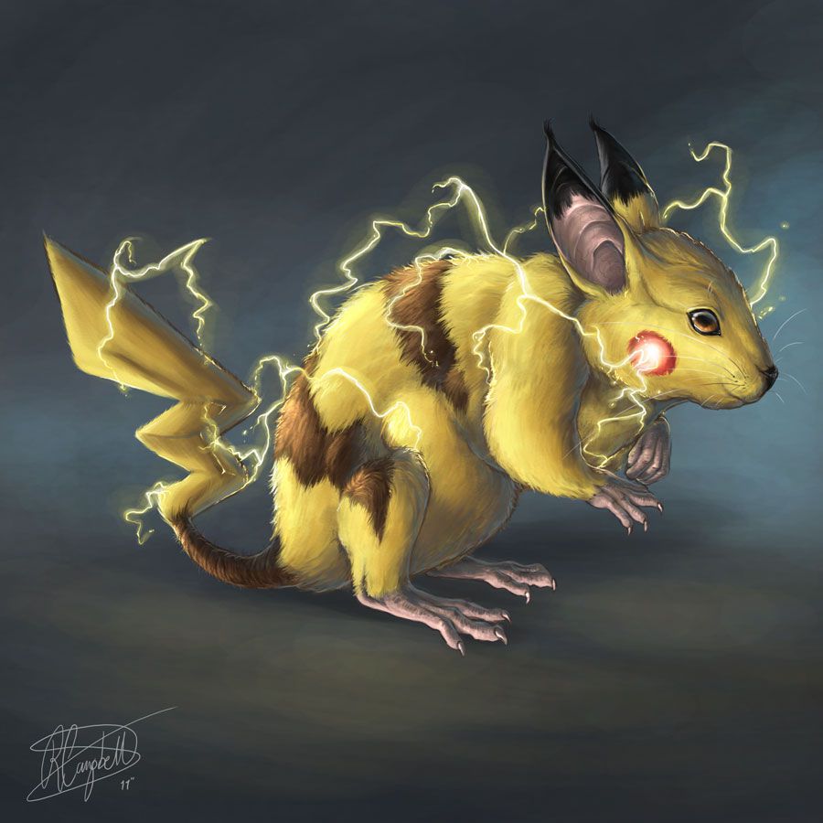 Realistic Pokemon by Rene Campbell 5