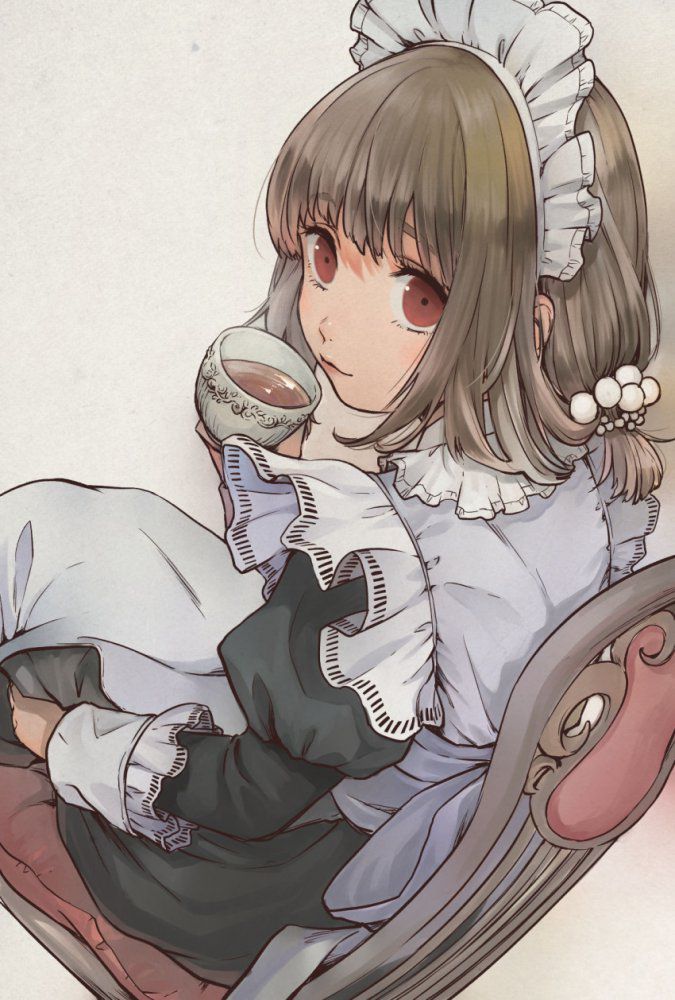 Erotic image summary of the maid coming out! 6