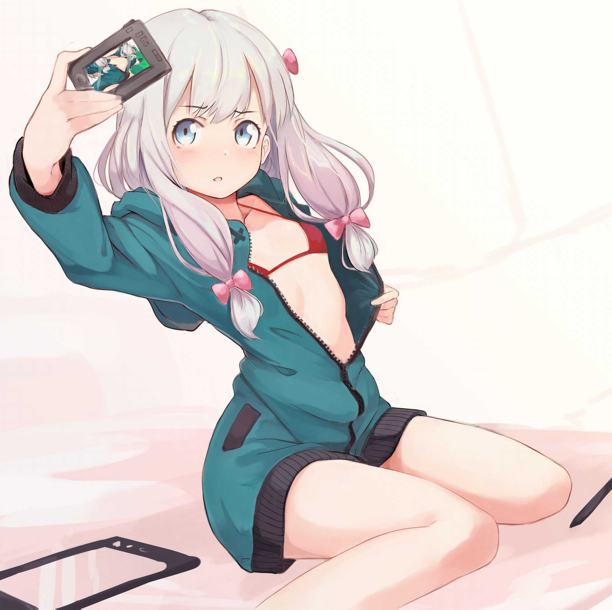 [Secondary zip] Please picture of cute girl who is taking selfie 41