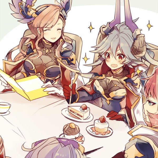 Would you like a secondary erotic image of Gran Blue fantasy that can be side? 1