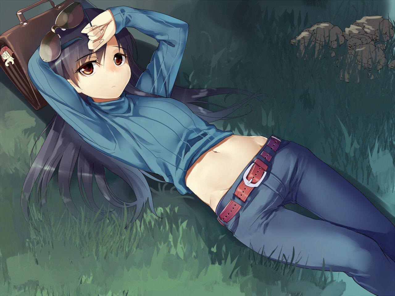 [2nd] Secondary erotic image of a girl who is out of the stomach 16 [navel] 28