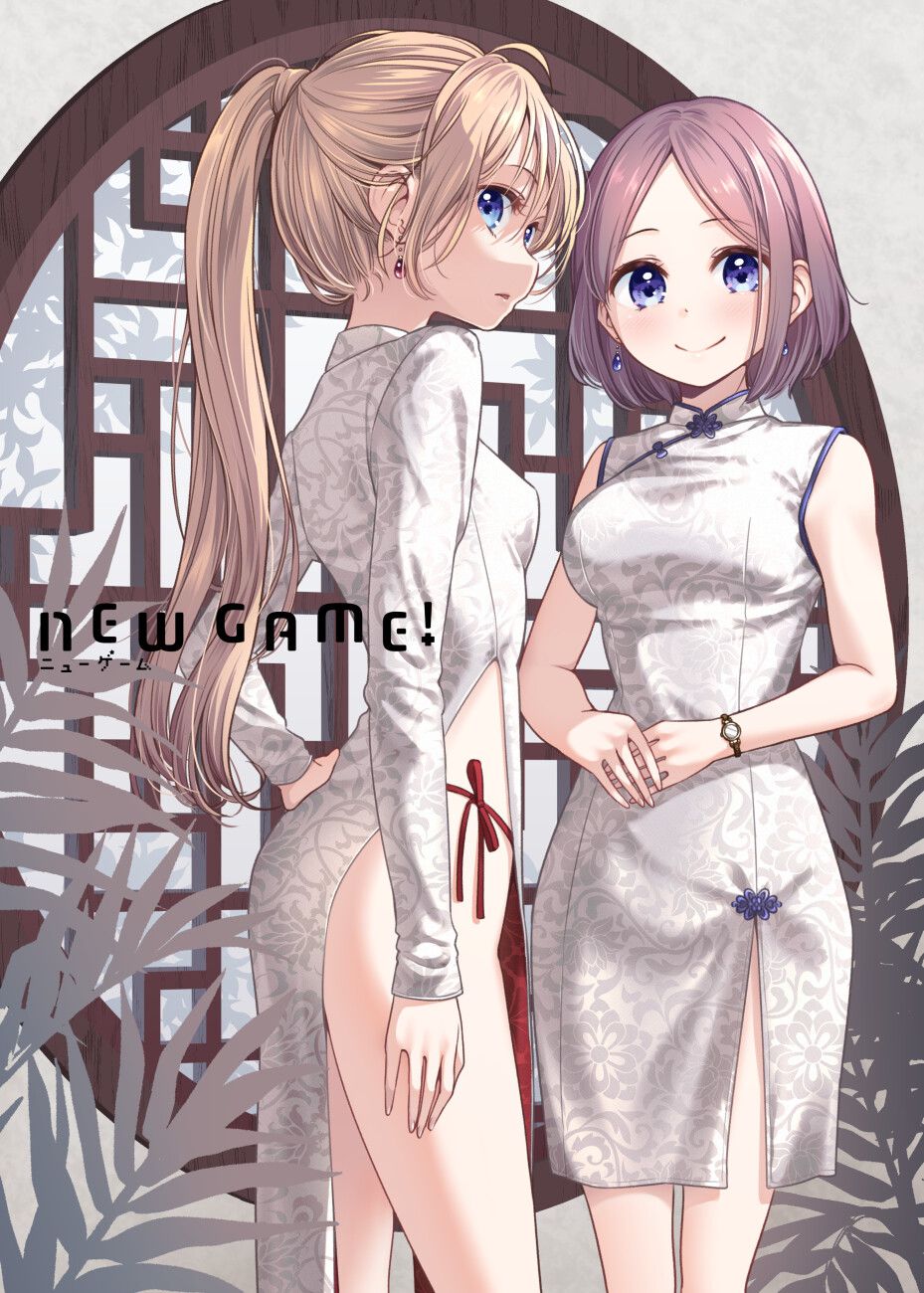 Manga "NEW GAME!" The final 13 volumes and the store perks of the art book are too many illustrations of girls! 12