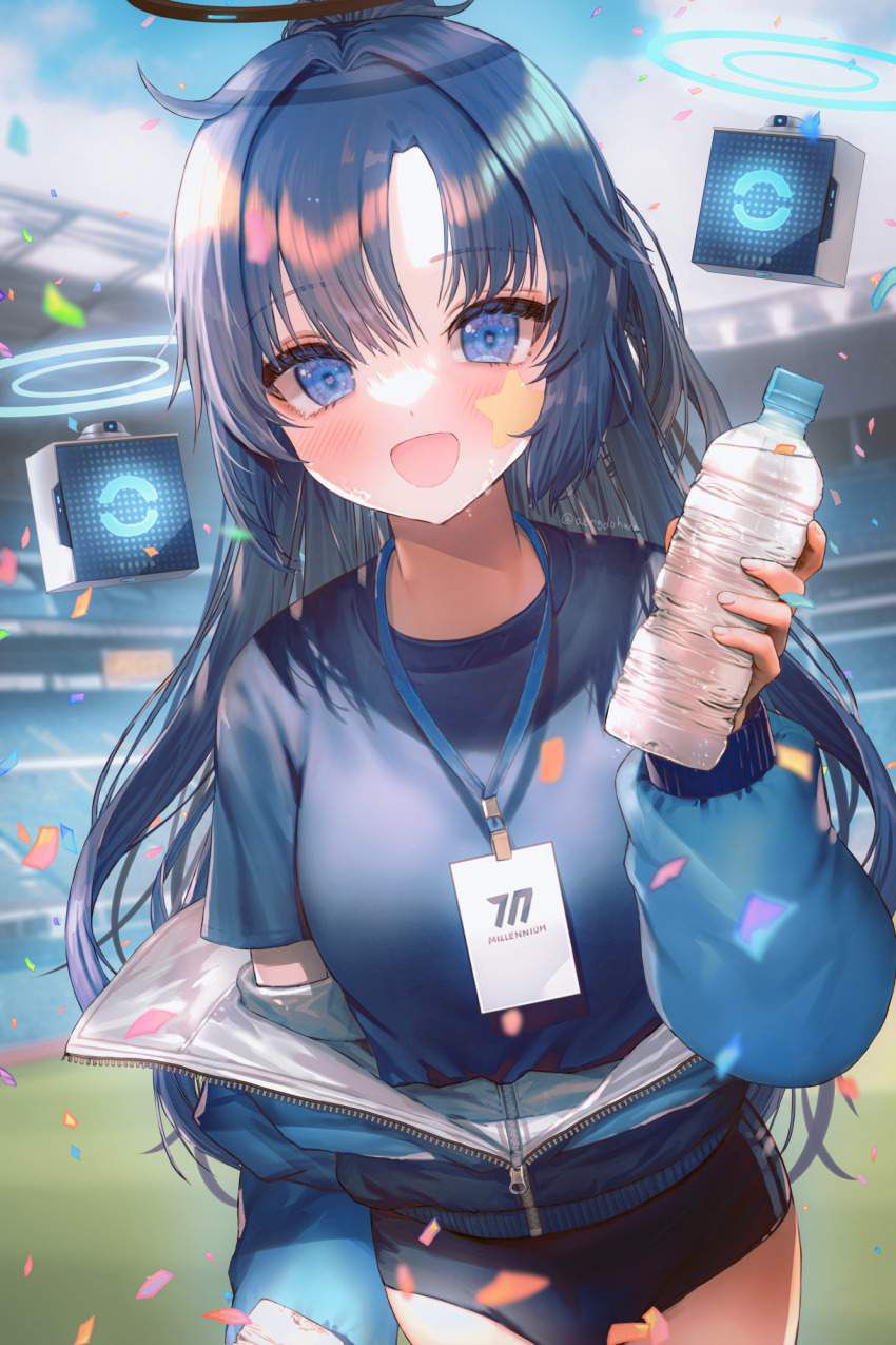 [Beware of heat stroke! ] Secondary erotic image of a girl hydrating during a break from exercise 27