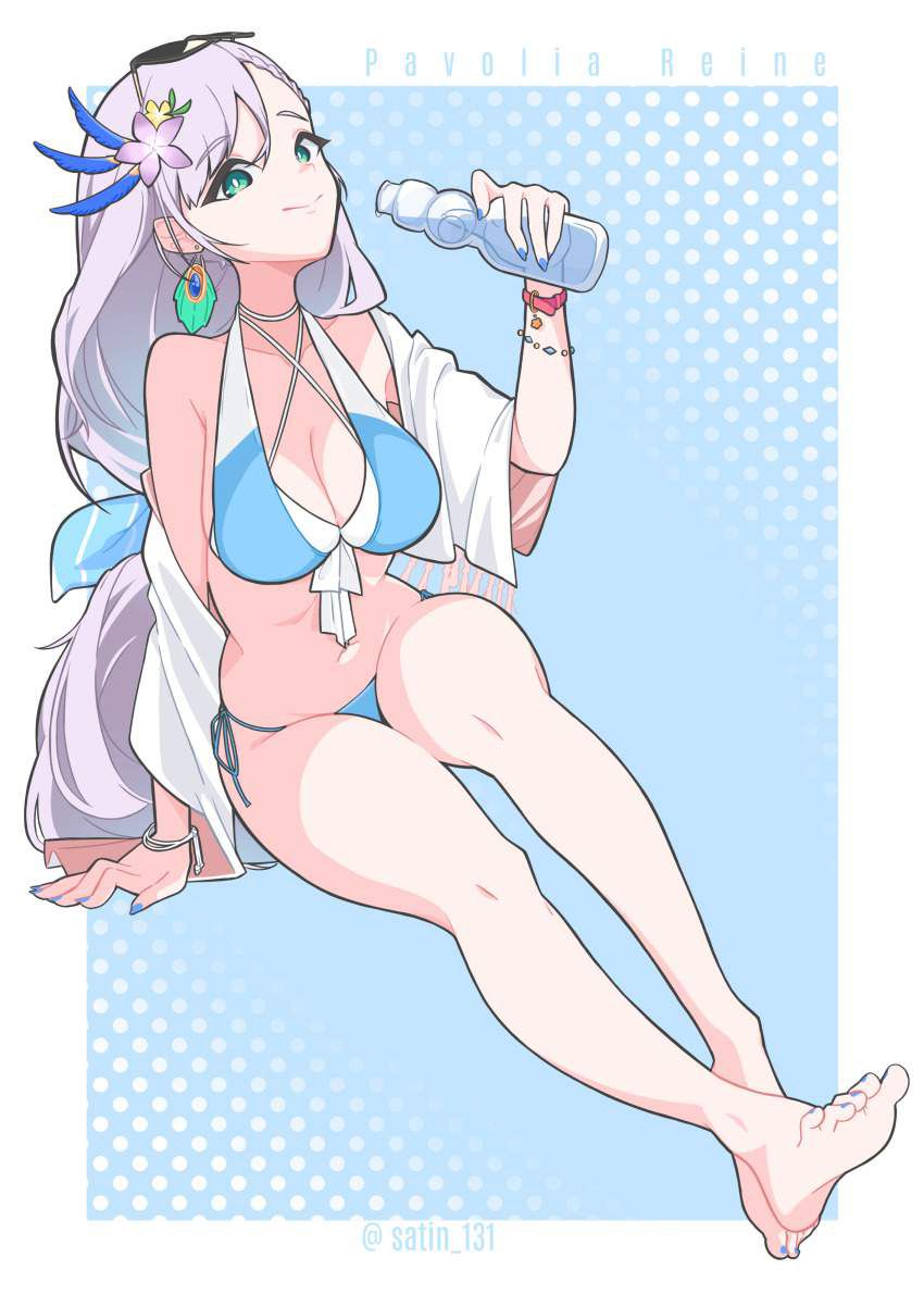 [Beware of heat stroke! ] Secondary erotic image of a girl hydrating during a break from exercise 30