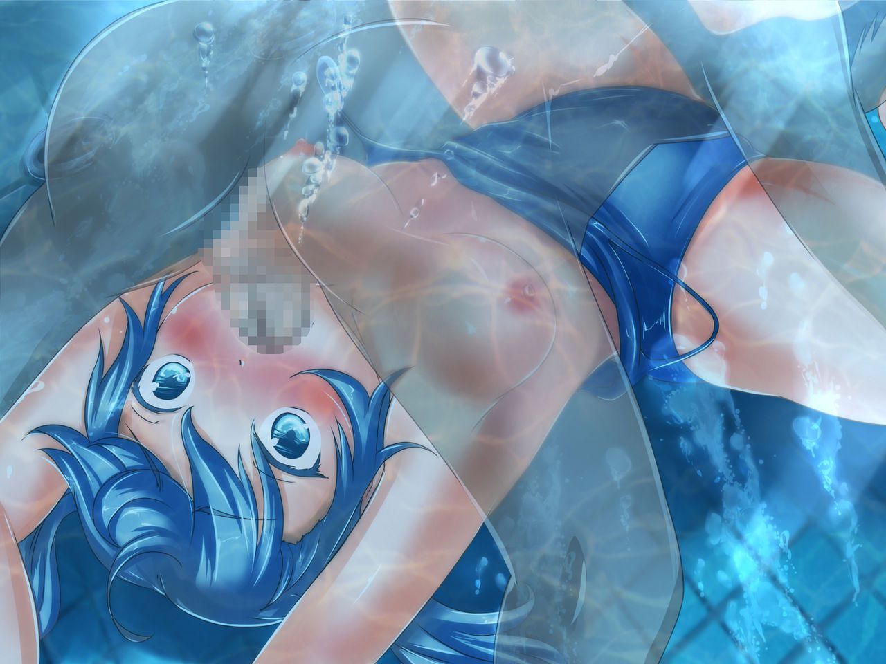[H2O Aquarium] Suichuu Mazokano - Ore no Kanojo no Mizueme Choukyou Nikki - [H2O Aquarium] 水中マゾカノ -俺の彼女の水責め調教日記- 136