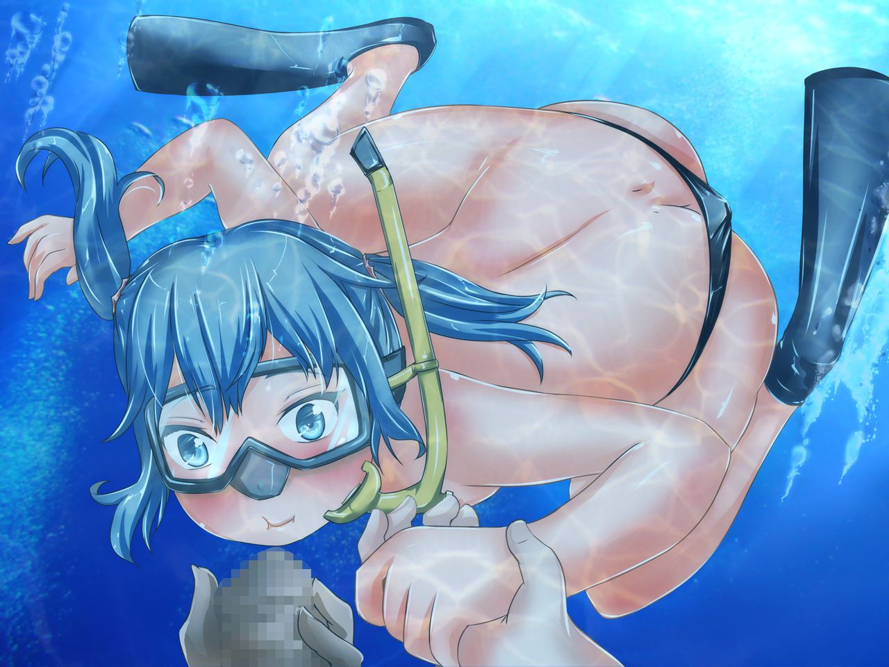 [H2O Aquarium] Suichuu Mazokano - Ore no Kanojo no Mizueme Choukyou Nikki - [H2O Aquarium] 水中マゾカノ -俺の彼女の水責め調教日記- 144