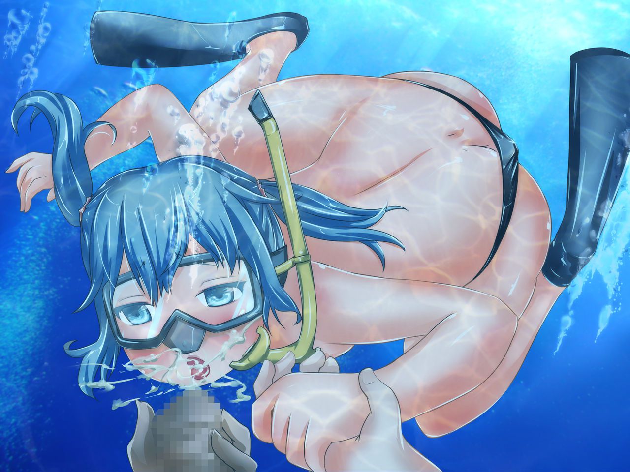 [H2O Aquarium] Suichuu Mazokano - Ore no Kanojo no Mizueme Choukyou Nikki - [H2O Aquarium] 水中マゾカノ -俺の彼女の水責め調教日記- 146