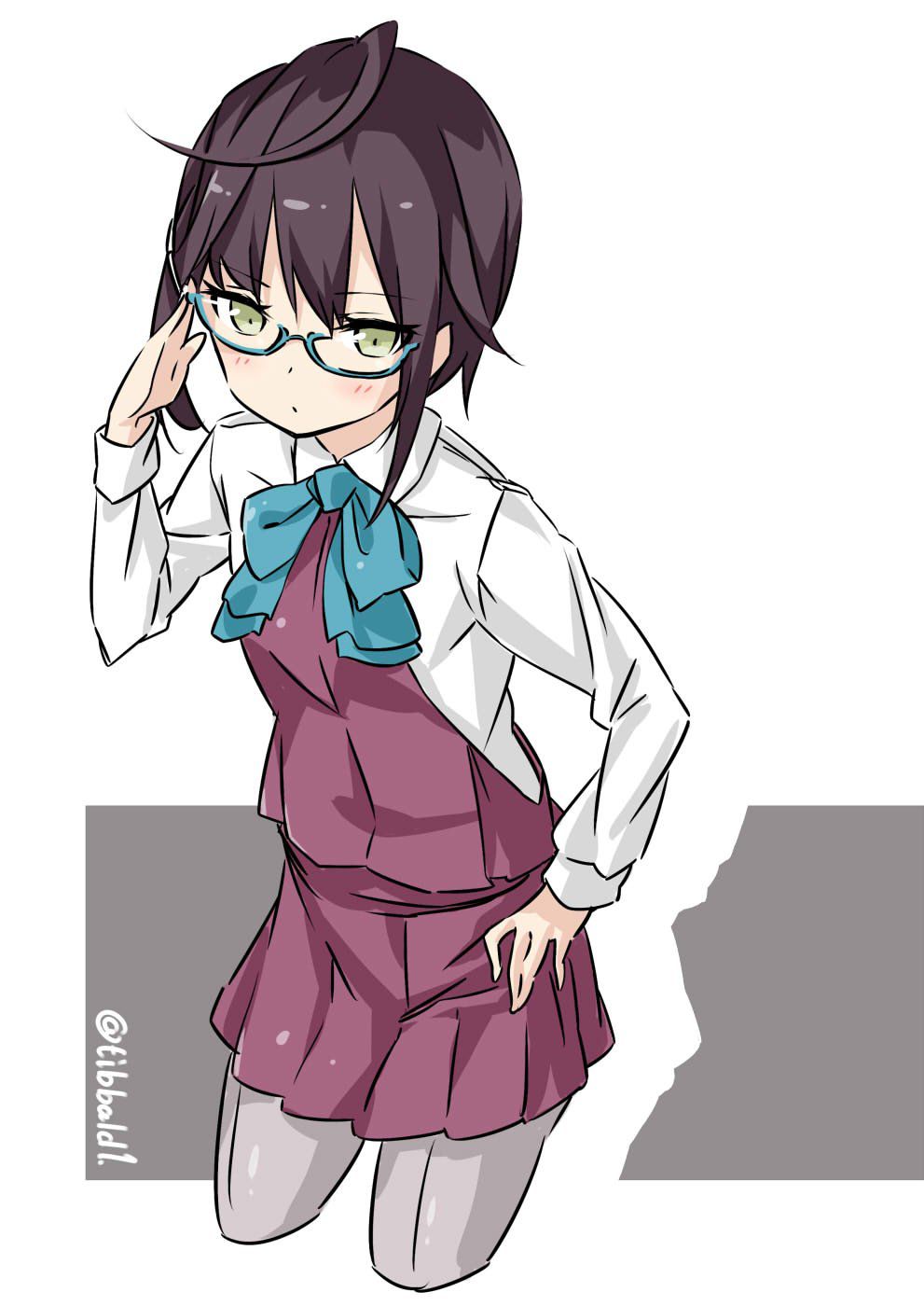 [Secondary zip] glasses Offshore-chan's cute image summary of this ship of the body 12