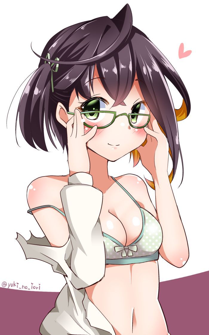 [Secondary zip] glasses Offshore-chan's cute image summary of this ship of the body 15