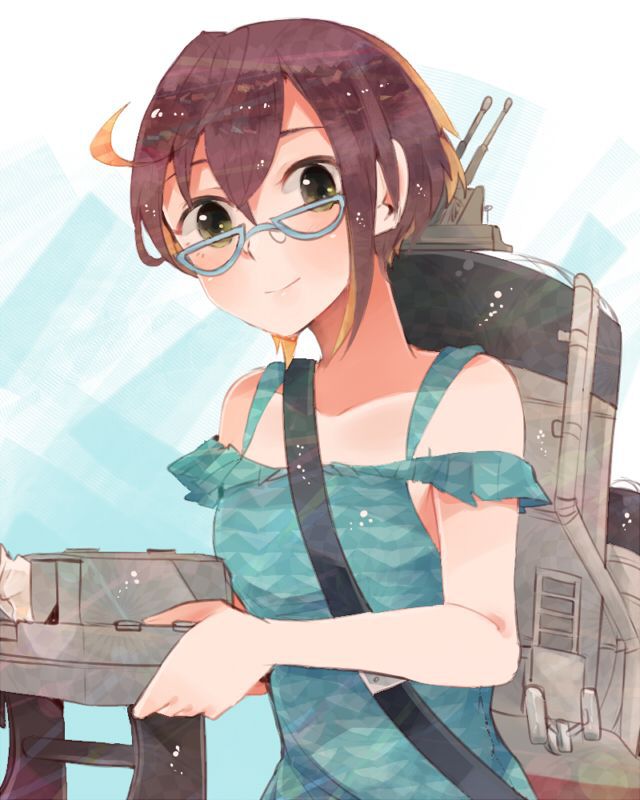 [Secondary zip] glasses Offshore-chan's cute image summary of this ship of the body 21