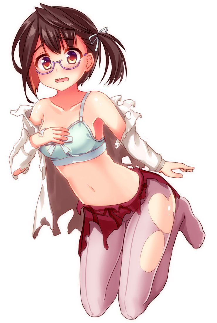 [Secondary zip] glasses Offshore-chan's cute image summary of this ship of the body 34