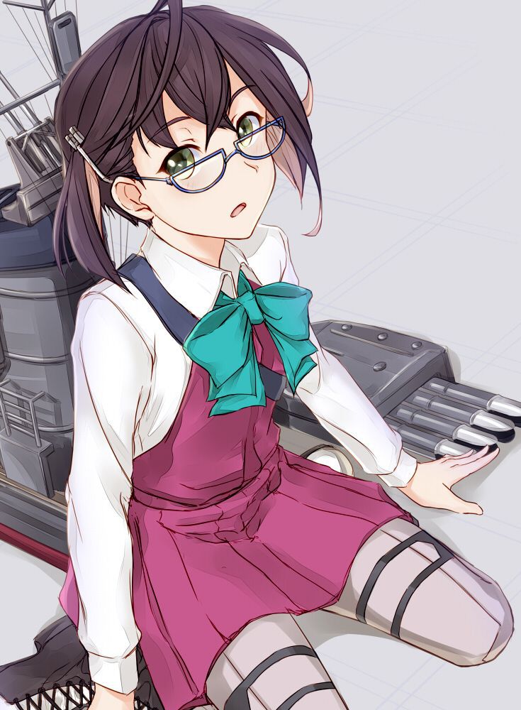 [Secondary zip] glasses Offshore-chan's cute image summary of this ship of the body 35