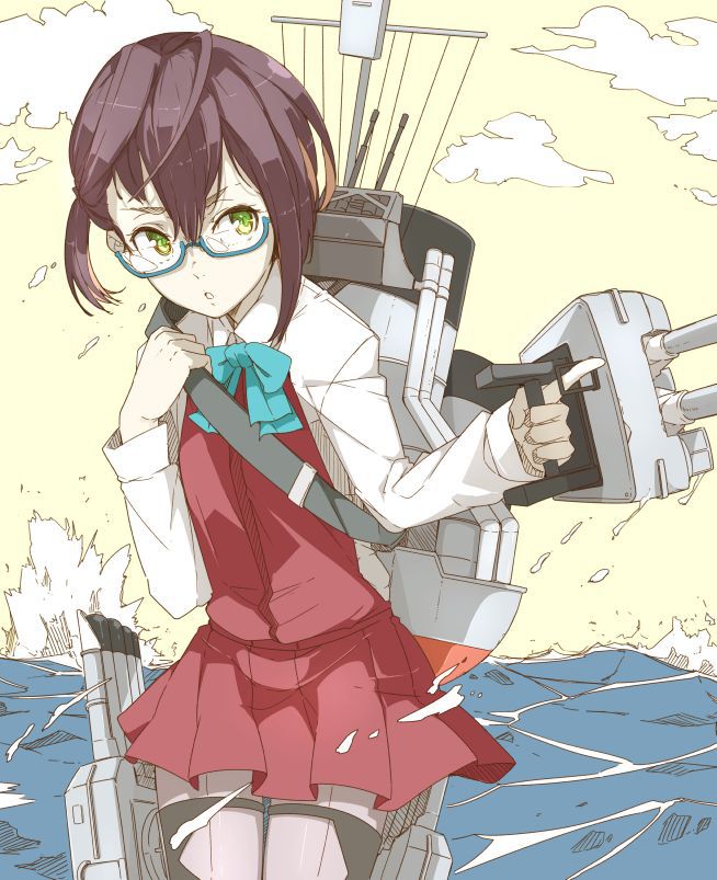 [Secondary zip] glasses Offshore-chan's cute image summary of this ship of the body 41