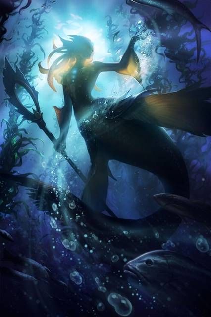 [52 Photos] The fantasy two-dimensional fetish image of mermaids. 9 [Mermaid] 15