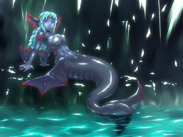 [52 Photos] The fantasy two-dimensional fetish image of mermaids. 9 [Mermaid] 23