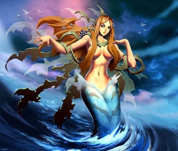 [52 Photos] The fantasy two-dimensional fetish image of mermaids. 9 [Mermaid] 3