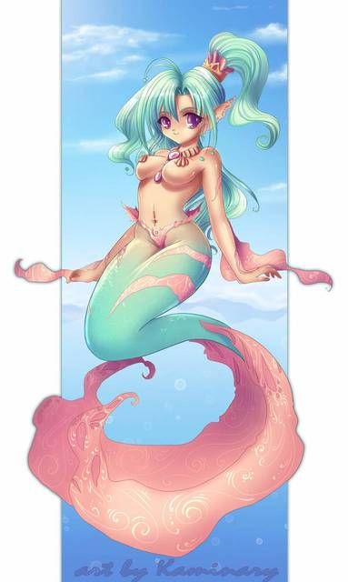 [52 Photos] The fantasy two-dimensional fetish image of mermaids. 9 [Mermaid] 5