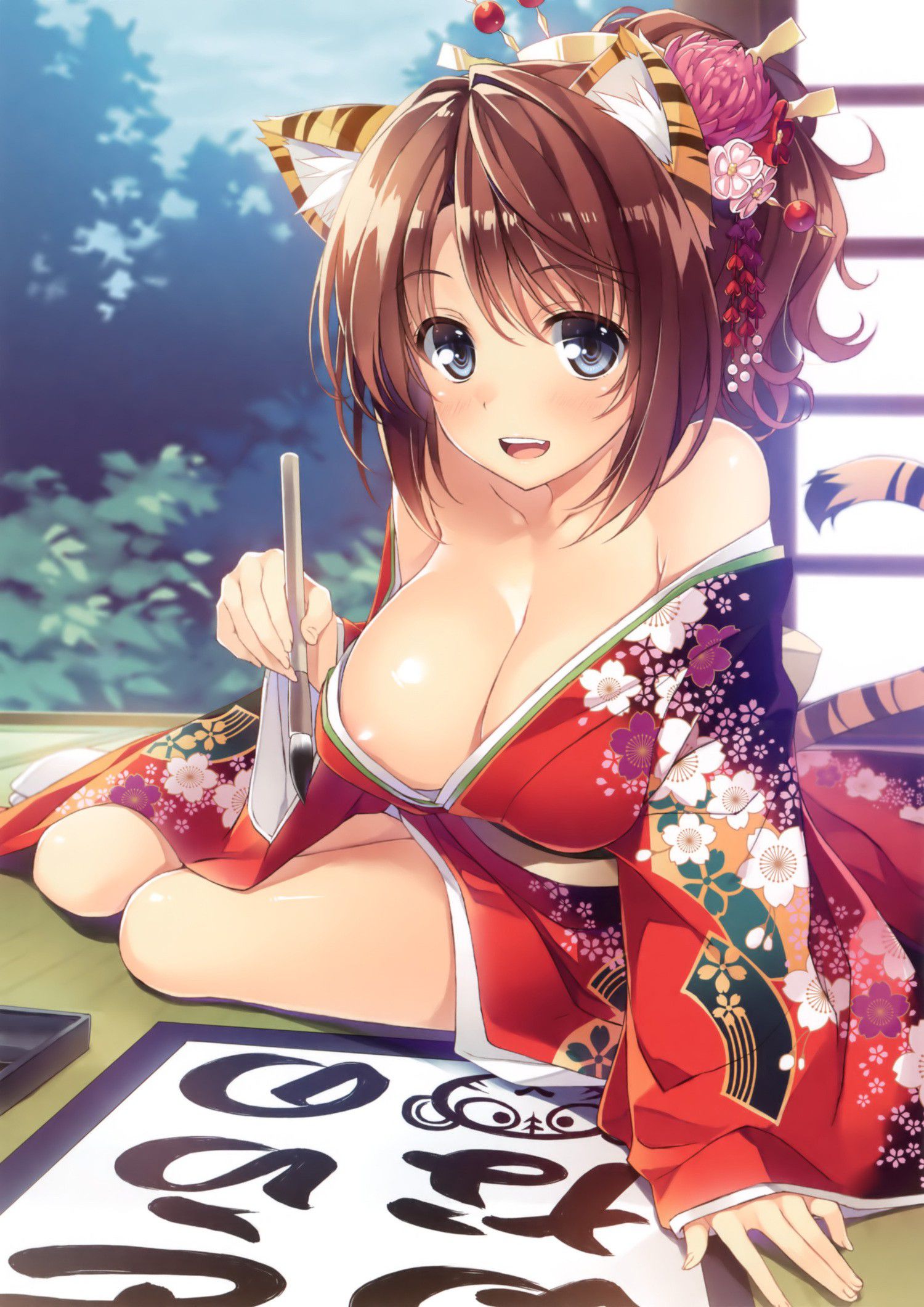 [Apron] Kimono, hakama, kimono, kimono image @ Rainbow [Reddish] Part 11 41