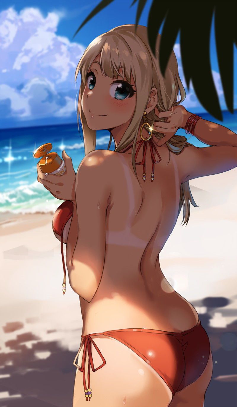 Club activities too hard? Or... Play too much? The summer girls are a very tanned body. 20