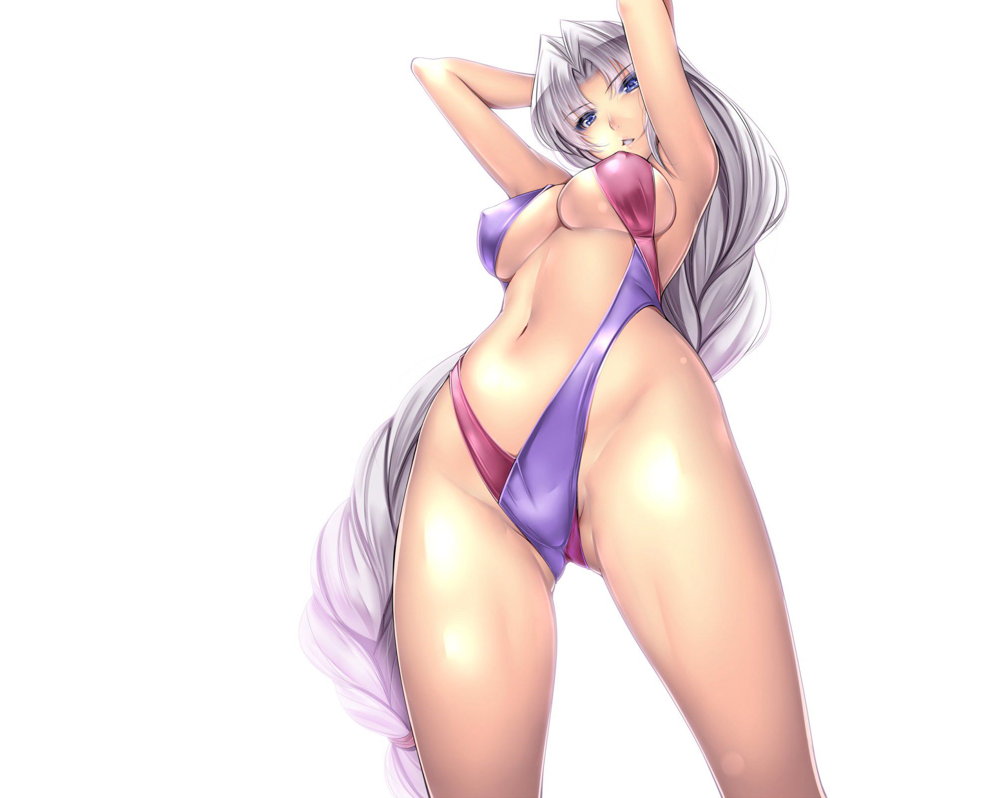[Name maybe Yoko] the second erotic image of the silver hair with horribly cold eyes 36