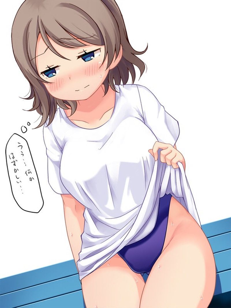 Love Live! Watanabe Momo swimsuit Erotic Pictures 15