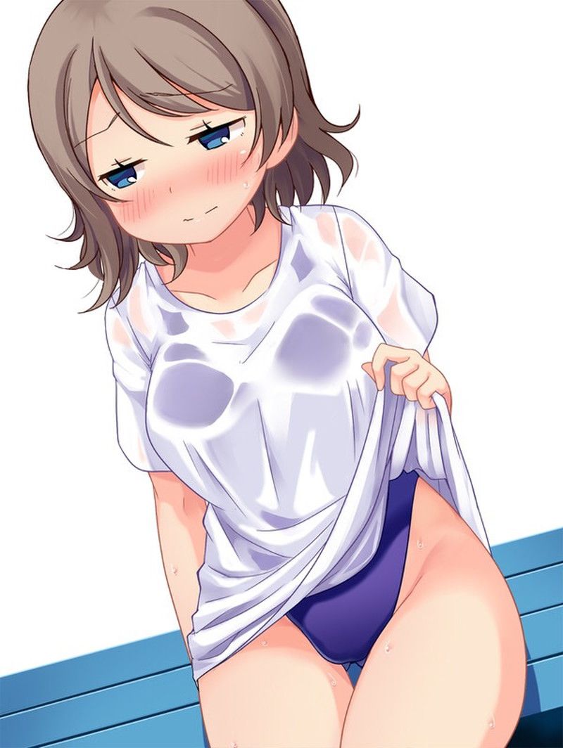 Love Live! Watanabe Momo swimsuit Erotic Pictures 16
