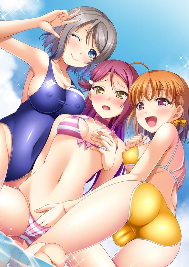 Love Live! Watanabe Momo swimsuit Erotic Pictures 9