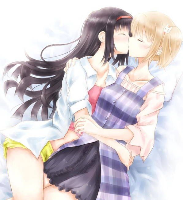 [50 sheets lesbian kiss] I'm kissing with girls secondary erotic images! PART8 [Yuri] 20