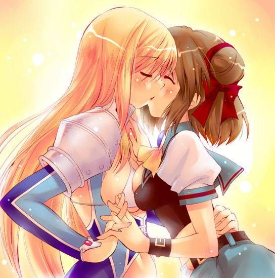 [50 sheets lesbian kiss] I'm kissing with girls secondary erotic images! PART8 [Yuri] 3