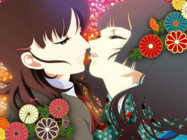 [50 sheets lesbian kiss] I'm kissing with girls secondary erotic images! PART8 [Yuri] 30