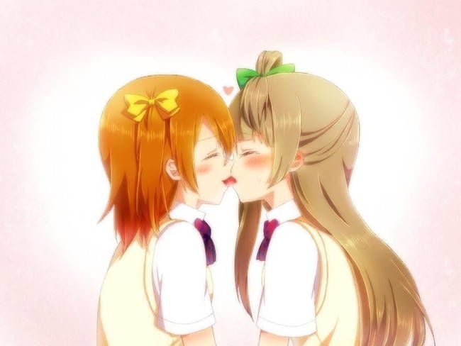 [50 sheets lesbian kiss] I'm kissing with girls secondary erotic images! PART8 [Yuri] 46