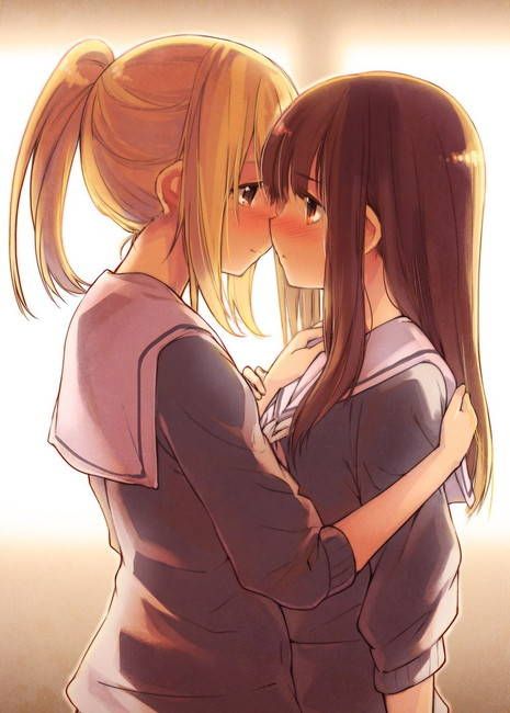 [50 sheets lesbian kiss] I'm kissing with girls secondary erotic images! PART8 [Yuri] 5
