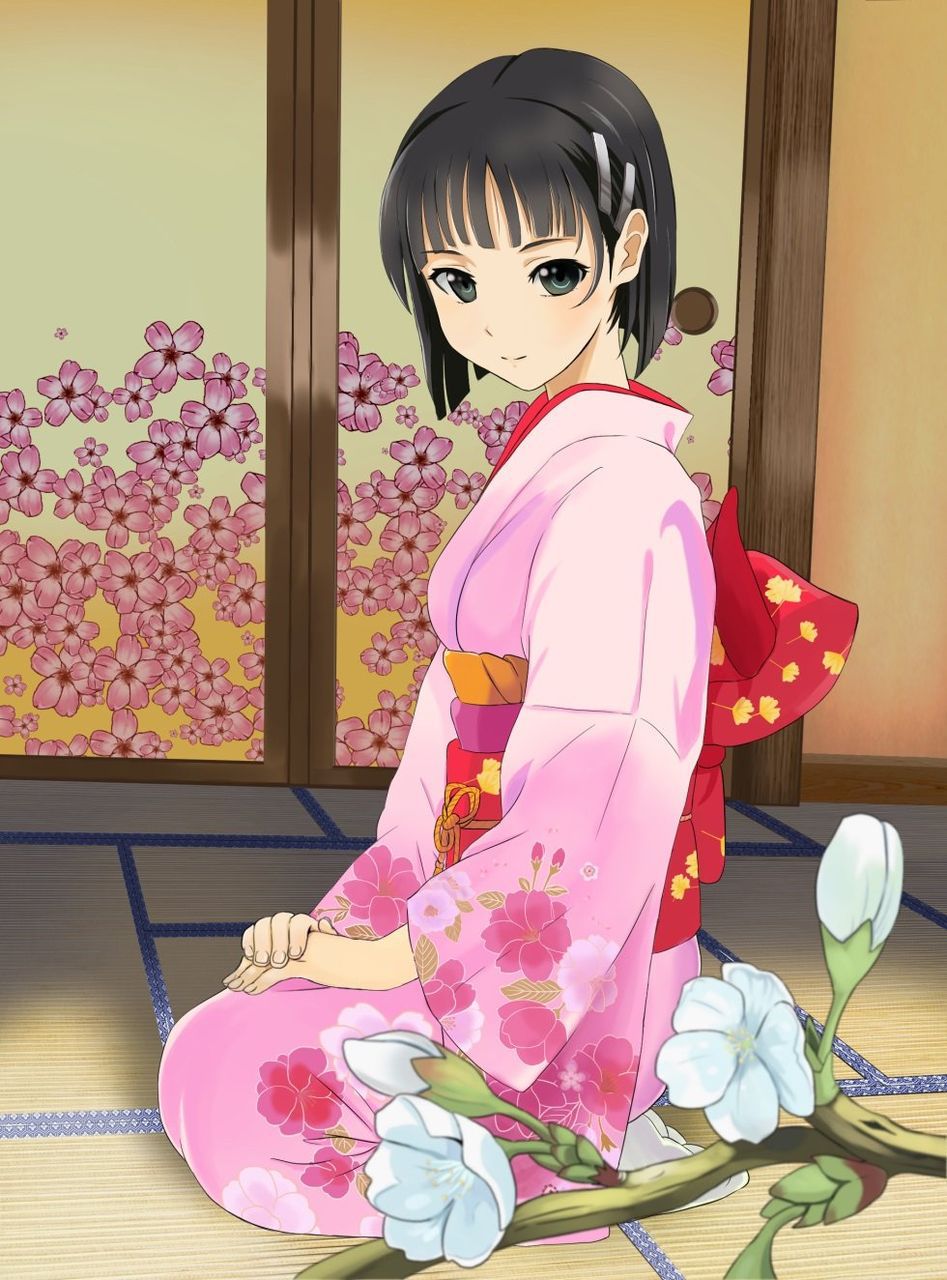 Secondary image of a girl kimono beautiful woman [Kimono] 24 31
