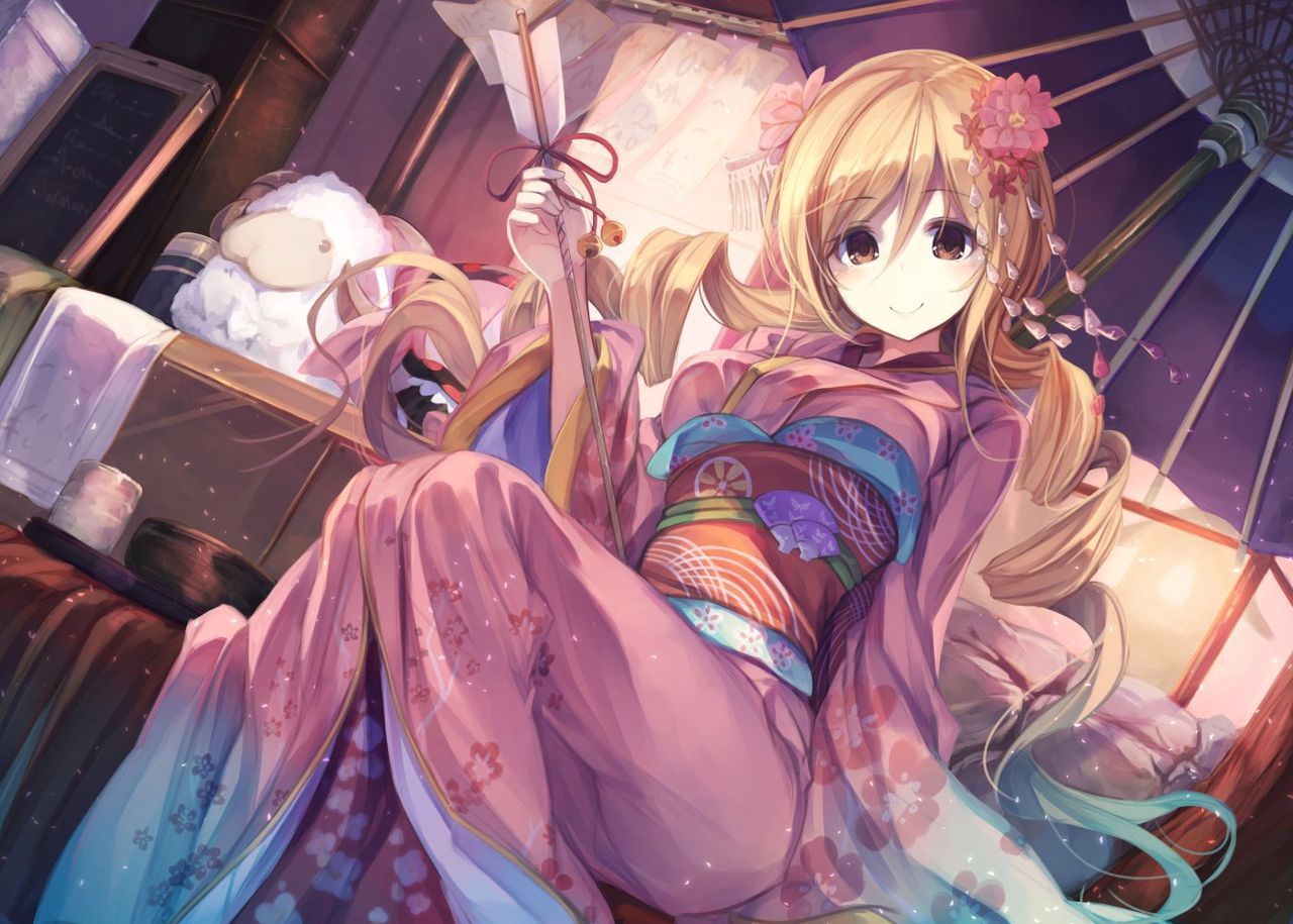 Secondary image of a girl kimono beautiful woman [Kimono] 24 32