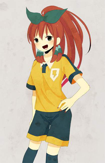 If you want to see the H form of the Inazuma Eleven, here it is. Is this heaven? 20