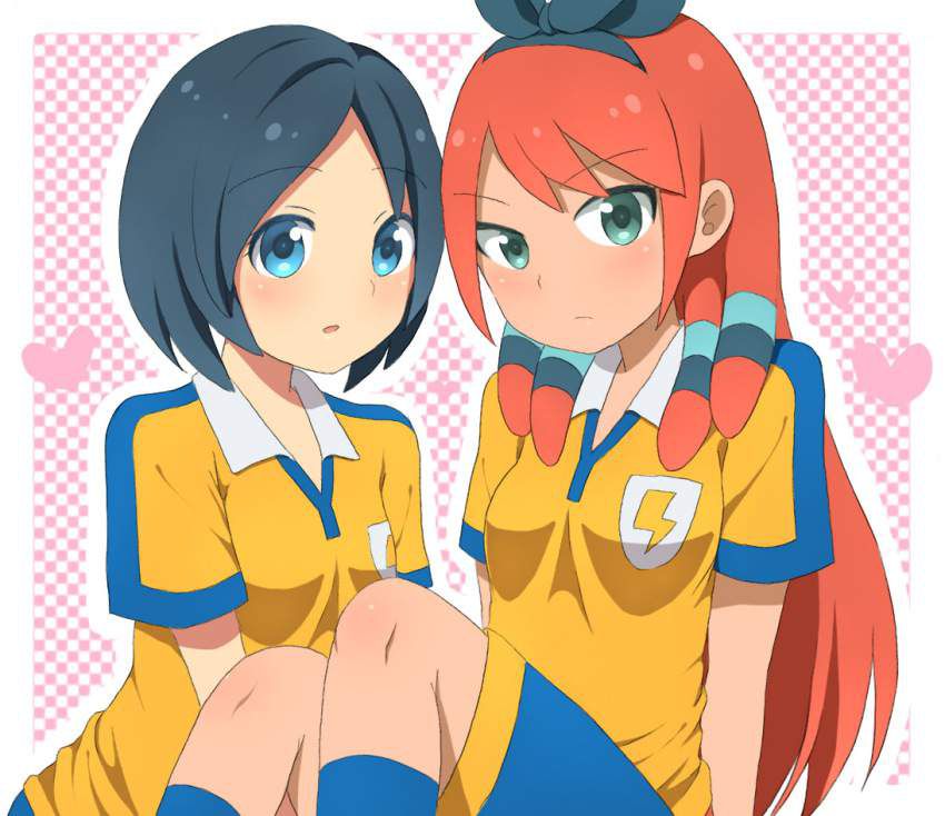 If you want to see the H form of the Inazuma Eleven, here it is. Is this heaven? 3