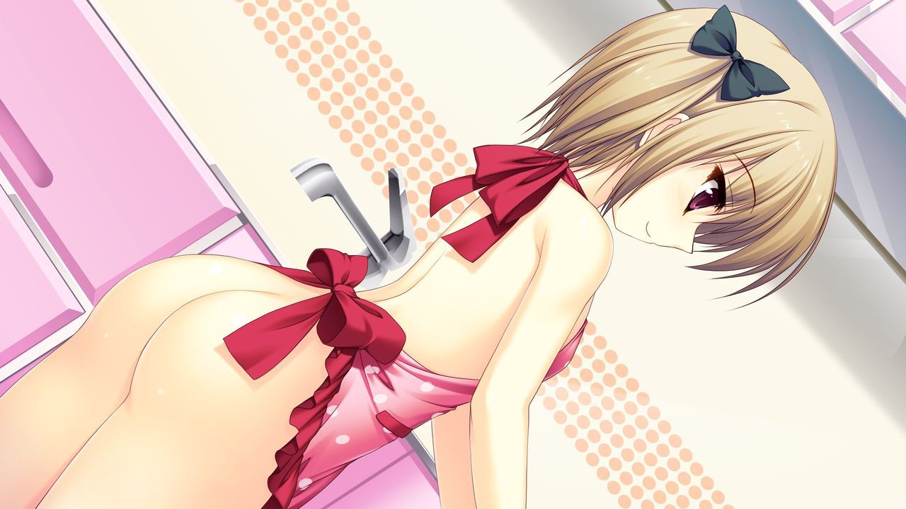 【Secondary erotic】 This is the secondary dosquebe image of girls who want to be delicious naked and wearing aprons 27