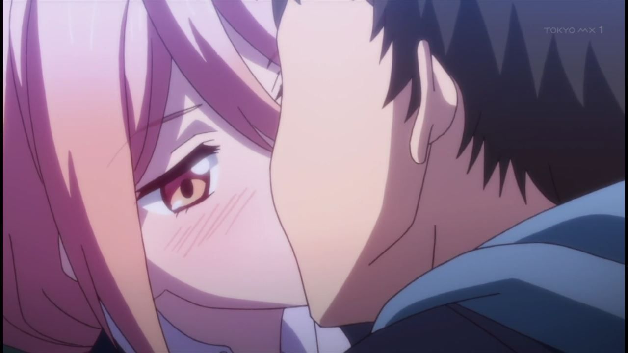 Anime ' fabrication trap-NTR-' one story and erotic caress and deep kiss of girls with each other! 20