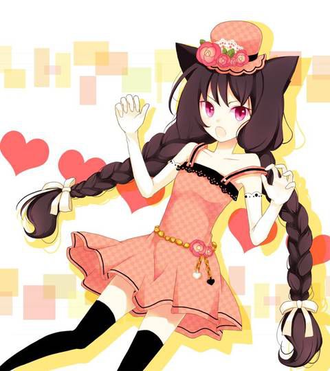 [56 pieces] A collection of eroticism fetishism images of two dimensions, the cat ear girl. 5 [cat ear] 50