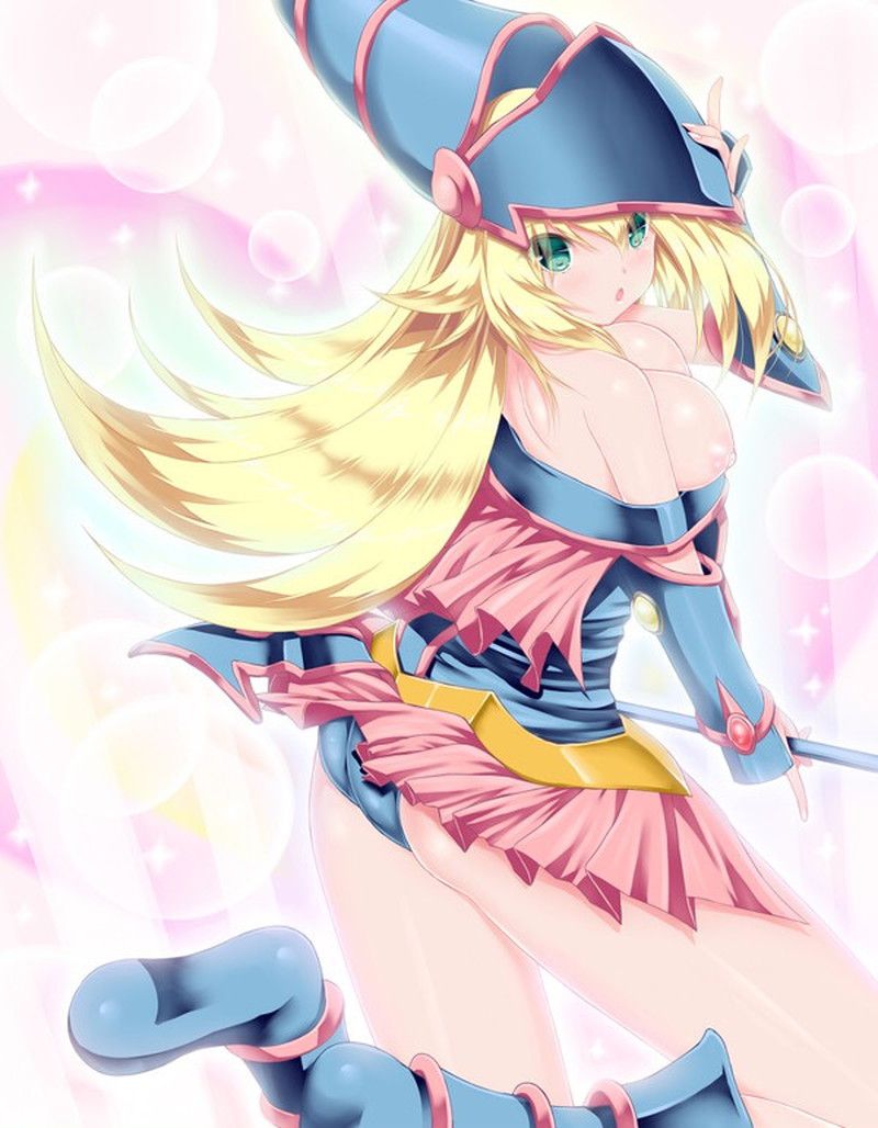 [100 pieces] Immediately the eroticism image [a game king] of the black magician girl of ハボボディ 34