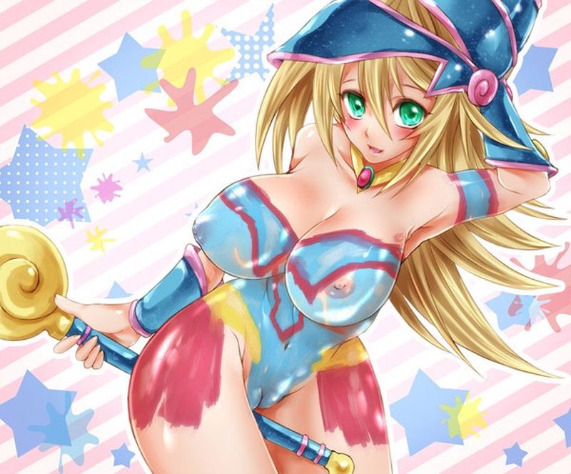 [100 pieces] Immediately the eroticism image [a game king] of the black magician girl of ハボボディ 7