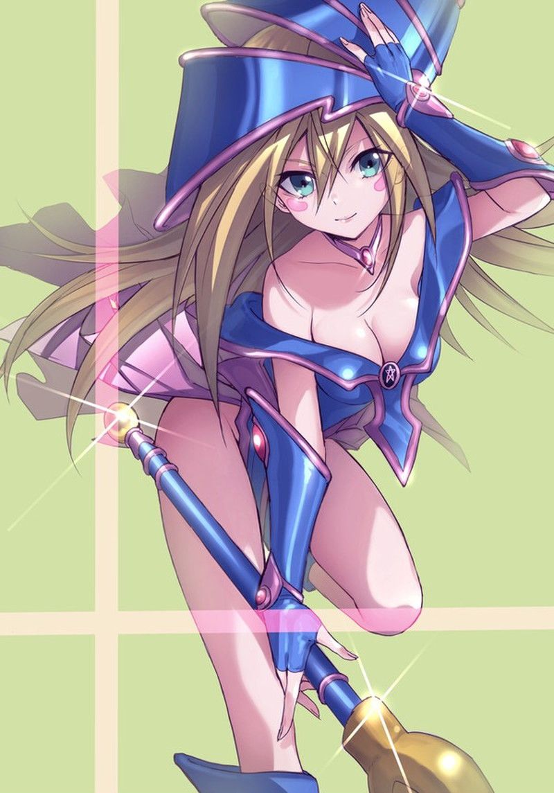 [100 pieces] Immediately the eroticism image [a game king] of the black magician girl of ハボボディ 86