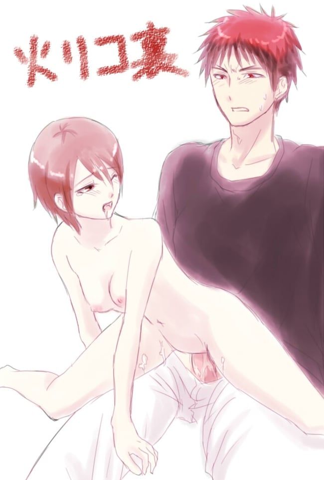 Erotic image of Kuroko's basketball [Riko Aida] 16