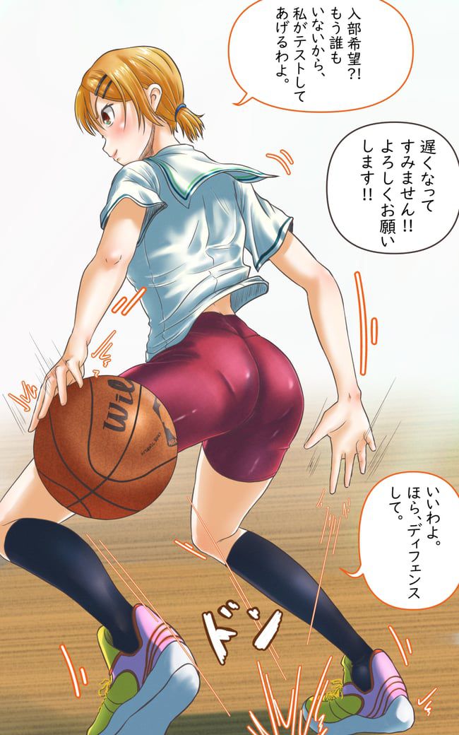 Erotic image of Kuroko's basketball [Riko Aida] 38